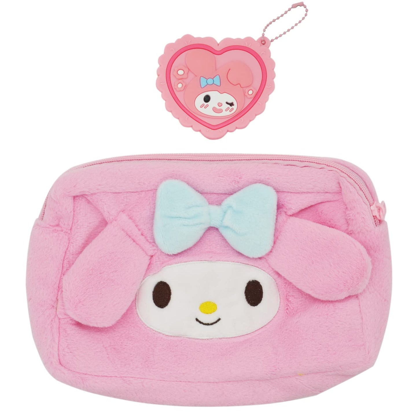 Kitty Travel Cosmetic Bag with Mirror