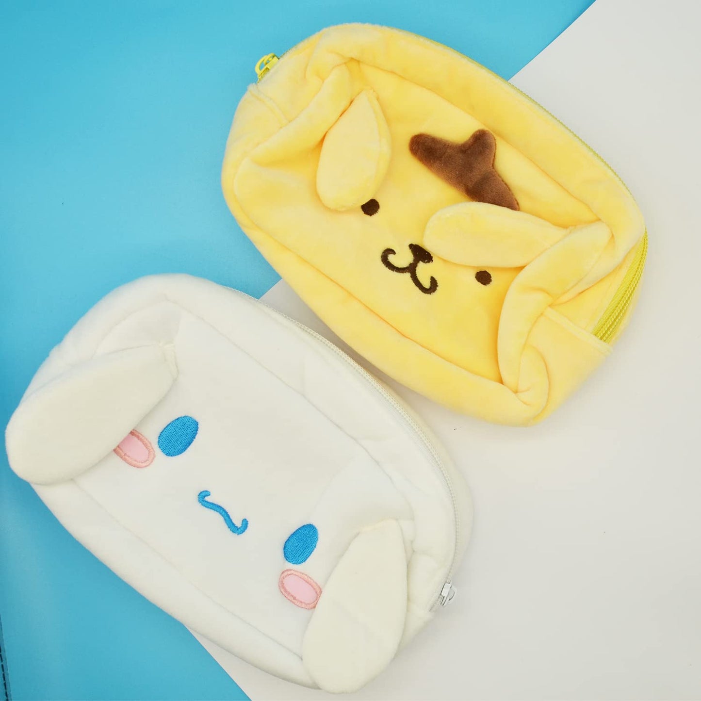 Kitty Travel Cosmetic Bag with Mirror