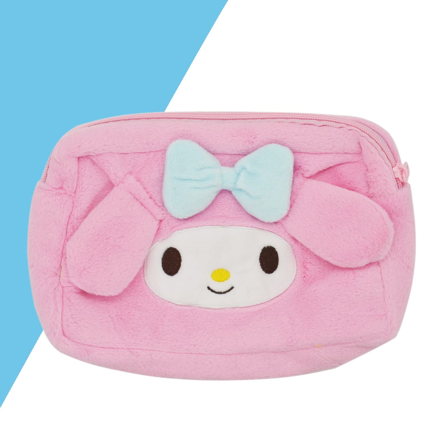 Kitty Travel Cosmetic Bag with Mirror