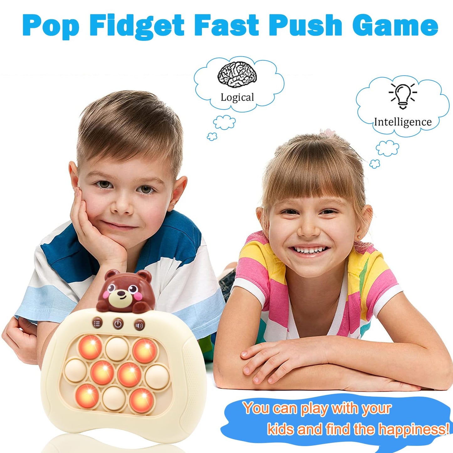 POP Fidget Bubble Sensory Electronic Game All ages